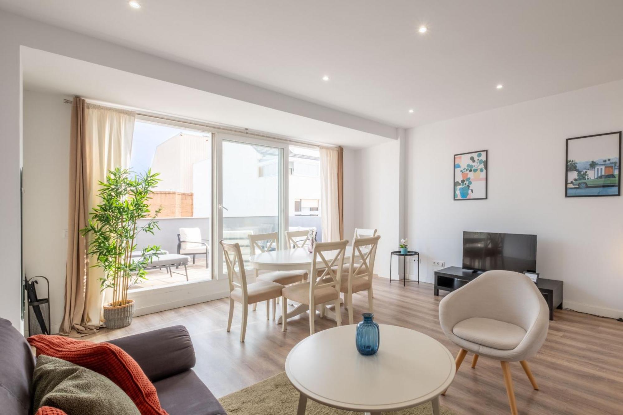 Spacious Penthouse With Private Terrace Valencia Eksteriør bilde